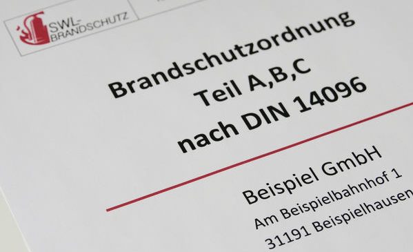 Brandschutzordnung DIN 14096