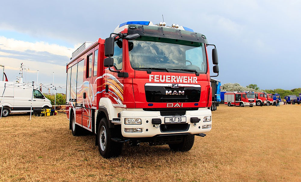 Nicht vergessen die Feuerwehr zu benachrichtigen