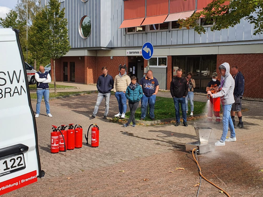 Schulung zum Brandschutzhelfer - Ausbildung in Algermissen nahe Hannover / Hildesheim